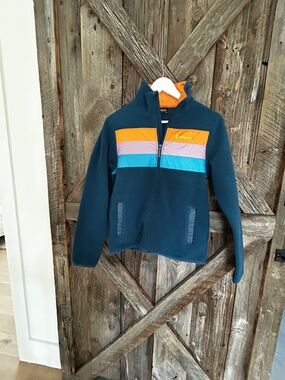 COTOPAXI WOMEN'S BLUE  FULL ZI JACKET SMALL S - EUC